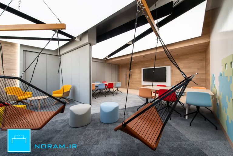 سقف کشسان ترنسپرنت در سالن